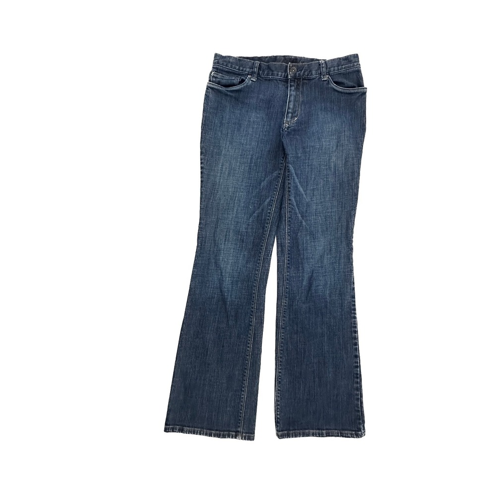 Mossimo Bootcut Women's size 10 Dark Wash Blue‎ Denim Jeans